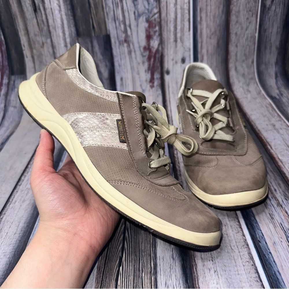 MEPHISTO Liria Snake Print Sneaker Walking Shoe